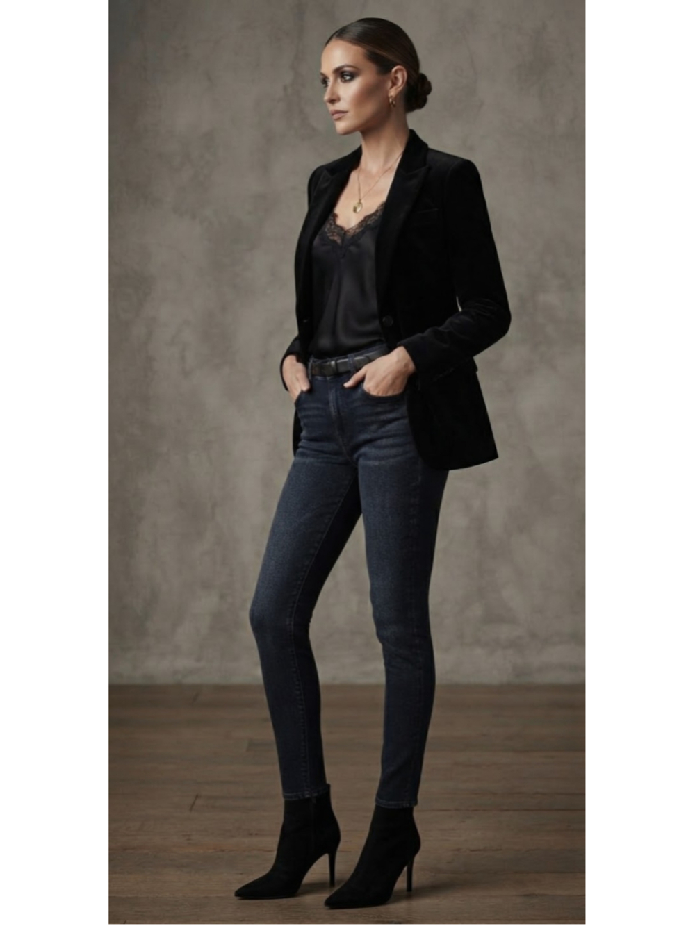 KUT from the Kloth High Rise Skinny Jeans Dark Wash Size 4 GUC